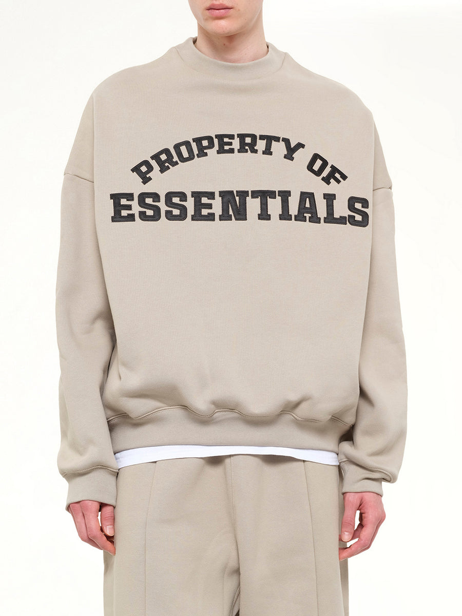 Property Lounge Crewneck Sweatshirt in Seal