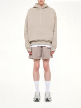 Property Lounge Half Zip Hoodie in Seal