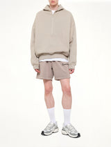Property Lounge Half Zip Hoodie in Seal