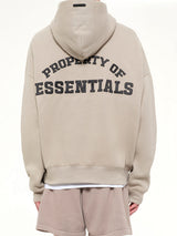 Property Lounge Half Zip Hoodie in Seal