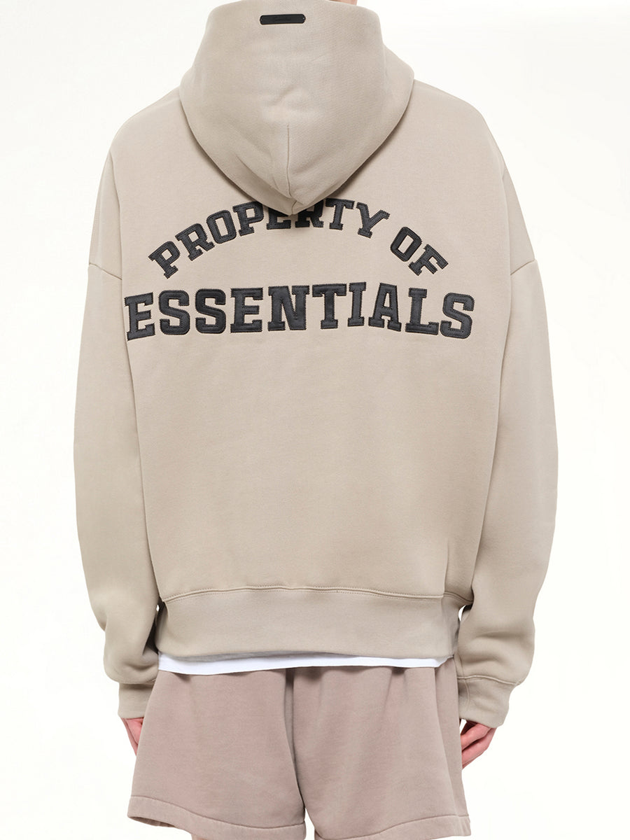 Property Lounge Half Zip Hoodie in Seal