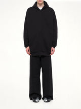 Property Lounge Long Zip Hoodie in Black