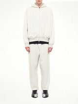 Signature Classic Full Zip Hoodie in Oatmeal Heather