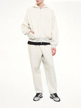 Signature Classic Full Zip Hoodie in Oatmeal Heather