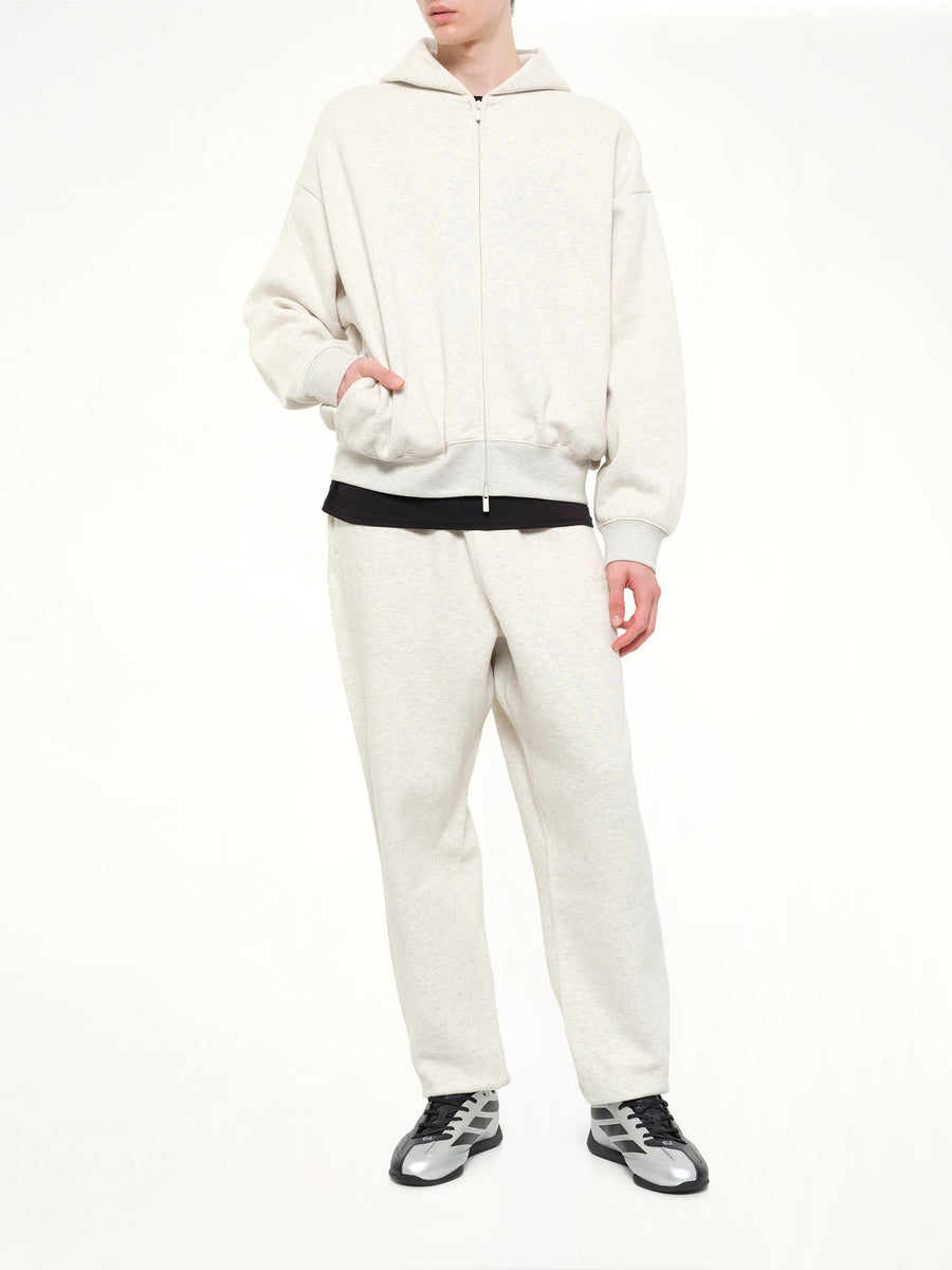 Signature Classic Full Zip Hoodie in Oatmeal Heather