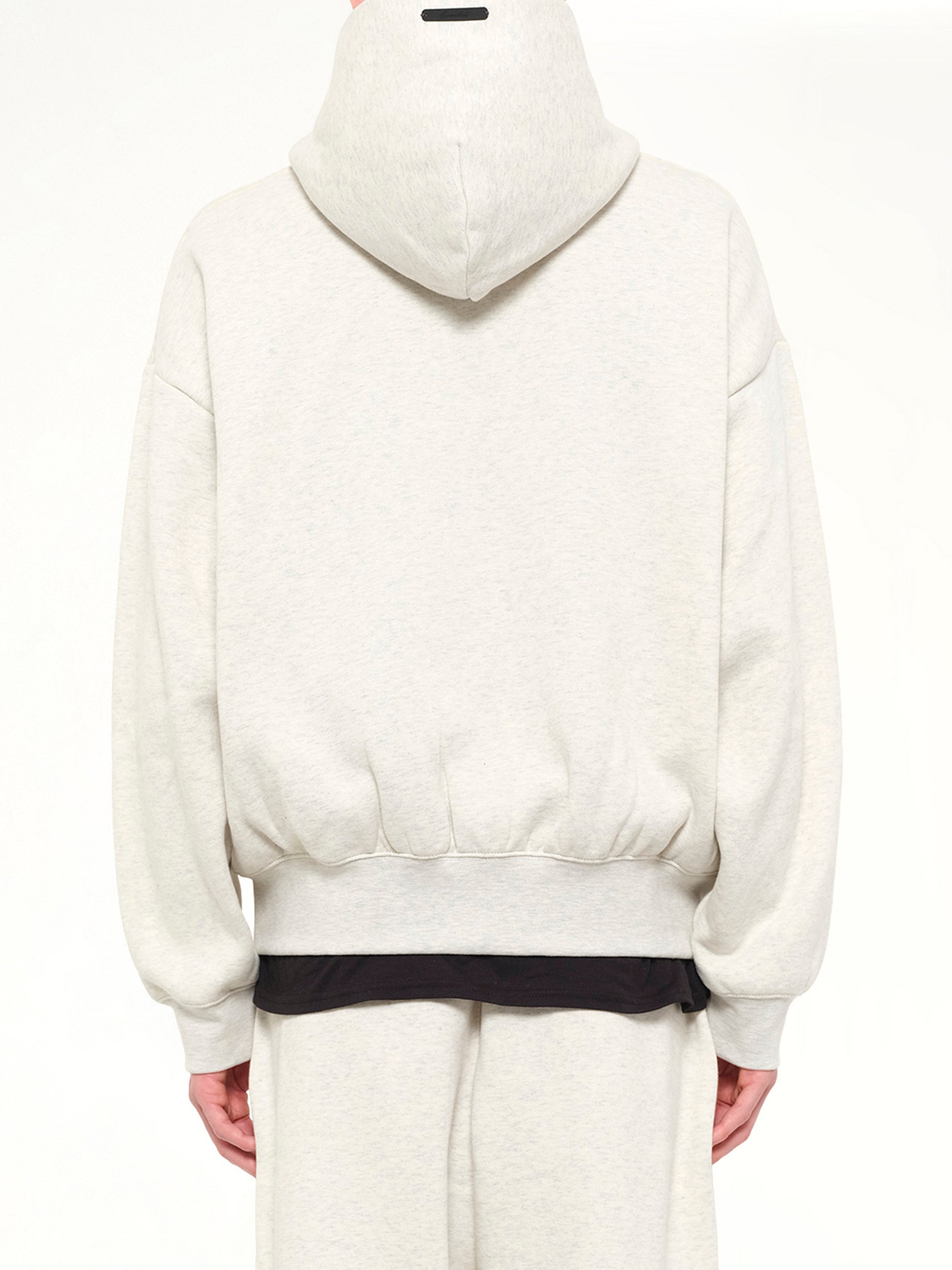 Signature Classic Full Zip Hoodie in Oatmeal Heather
