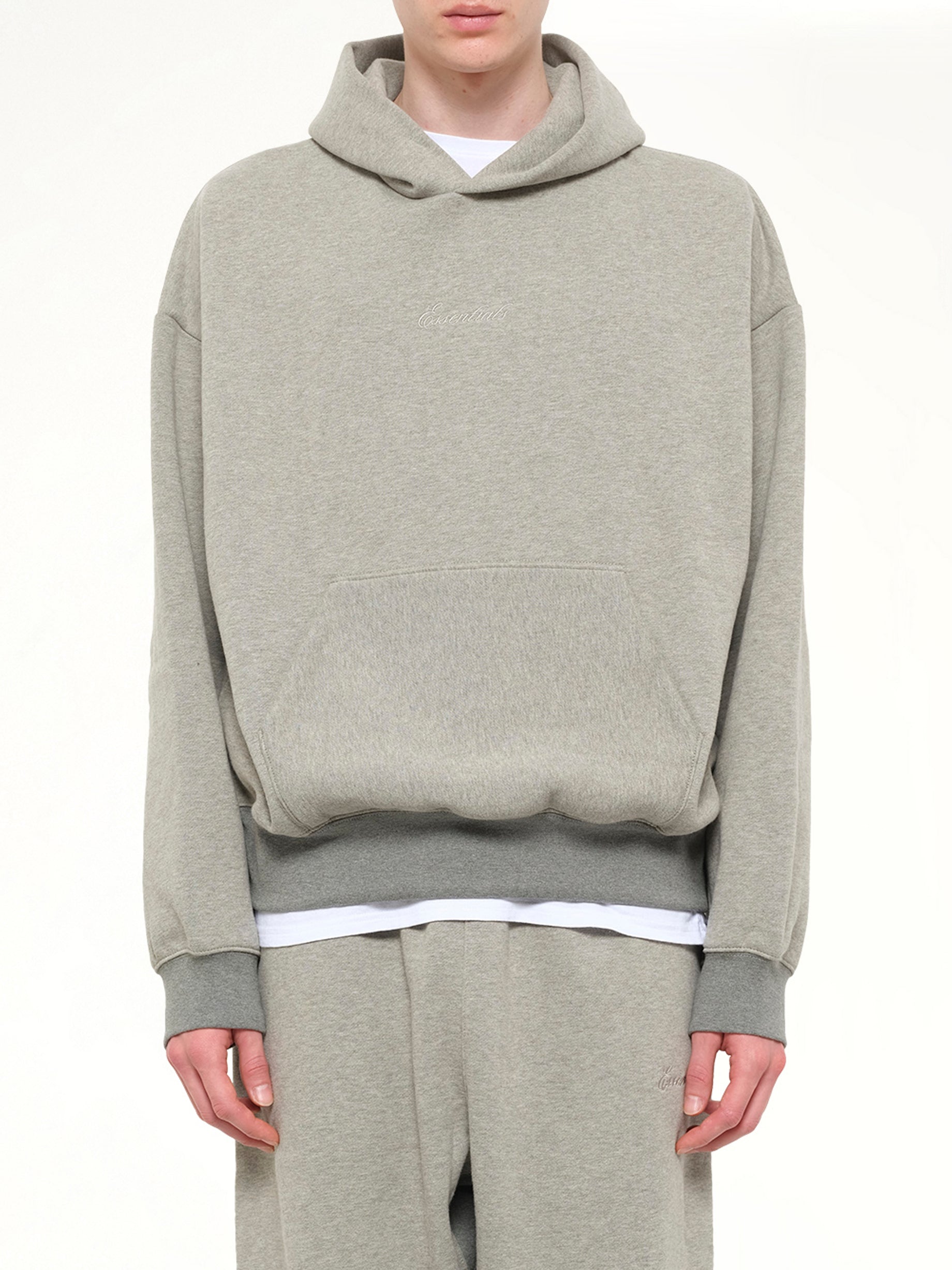 Signature Classic Hoodie in Concrete Heather