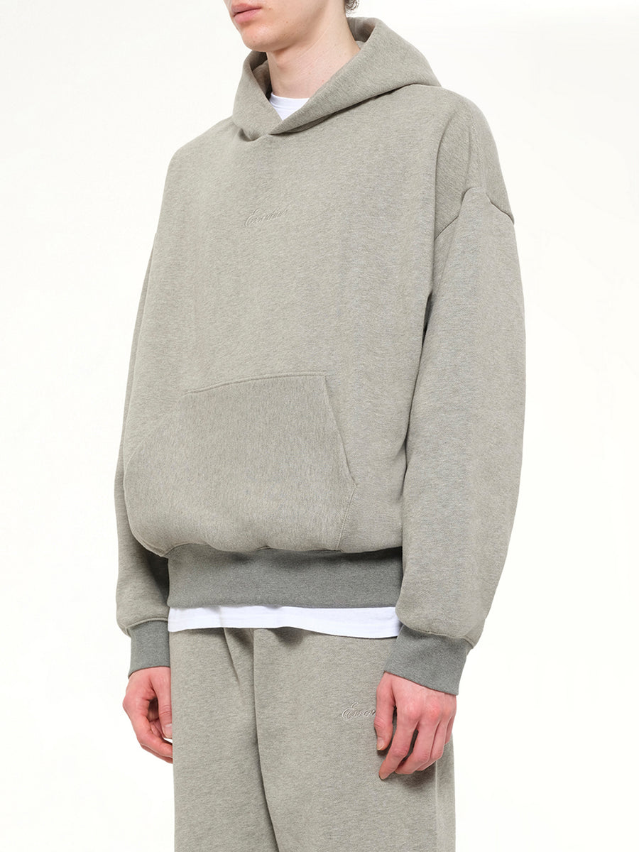 Signature Classic Hoodie in Concrete Heather