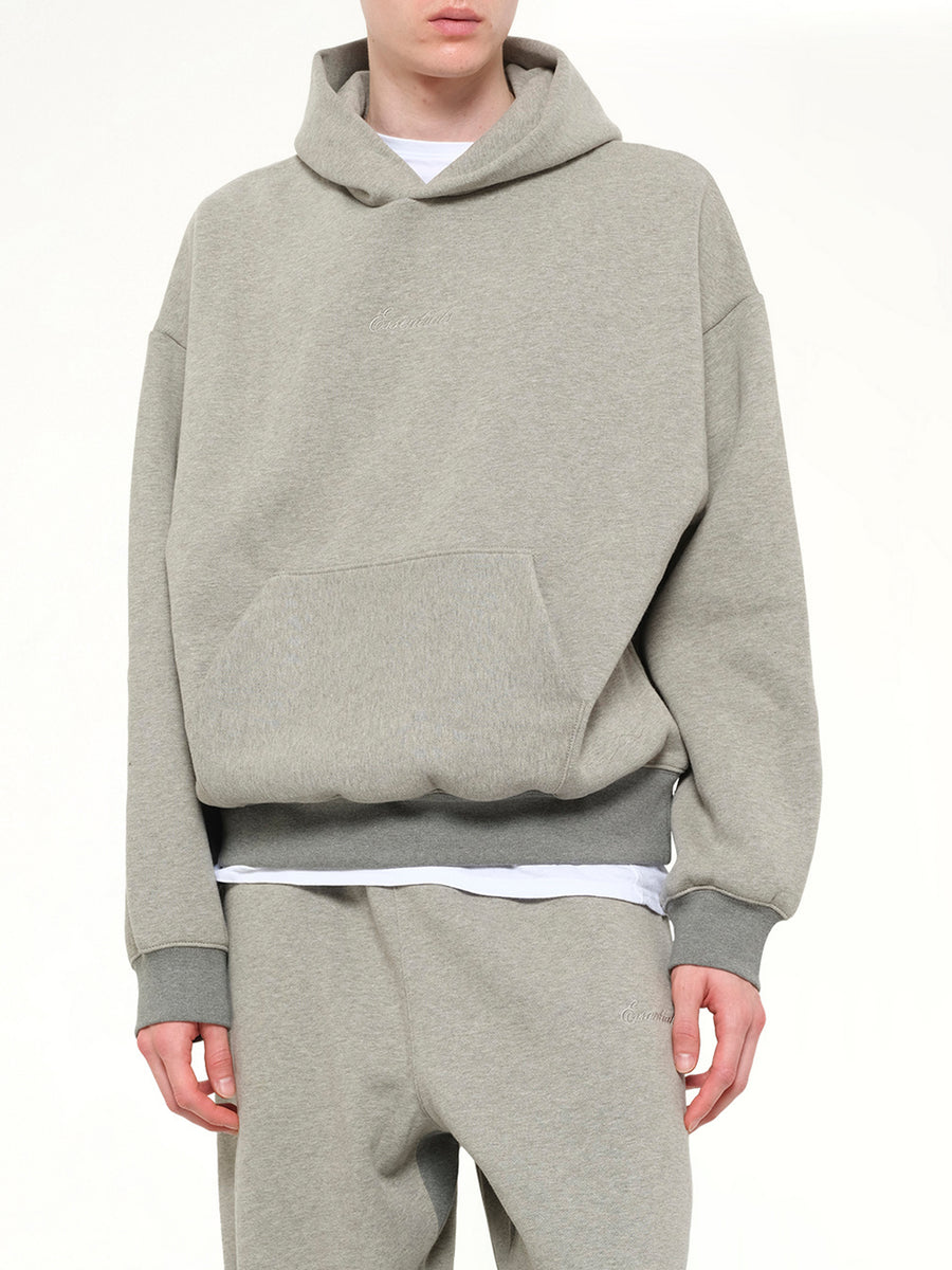 Signature Classic Hoodie in Concrete Heather