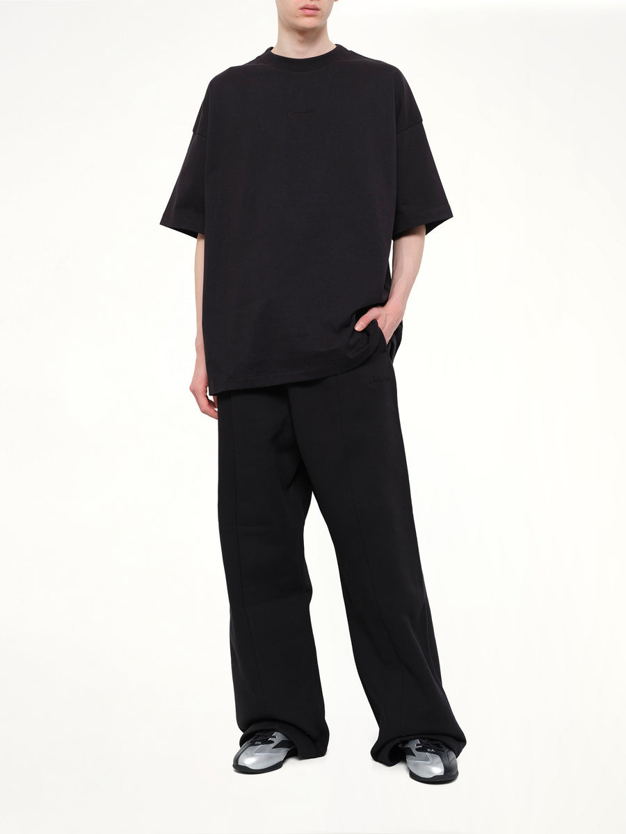 Signature Lounge Sweatpant in Black