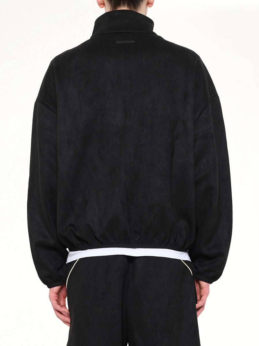 Signature Modern Track Jacket in Vintage Black