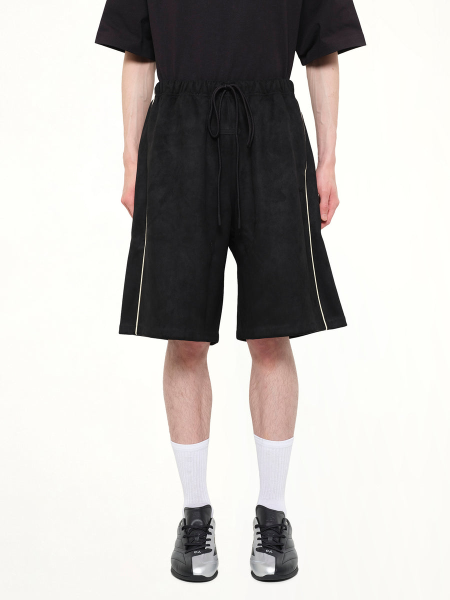 Signature Relaxed Short in Vintage Black
