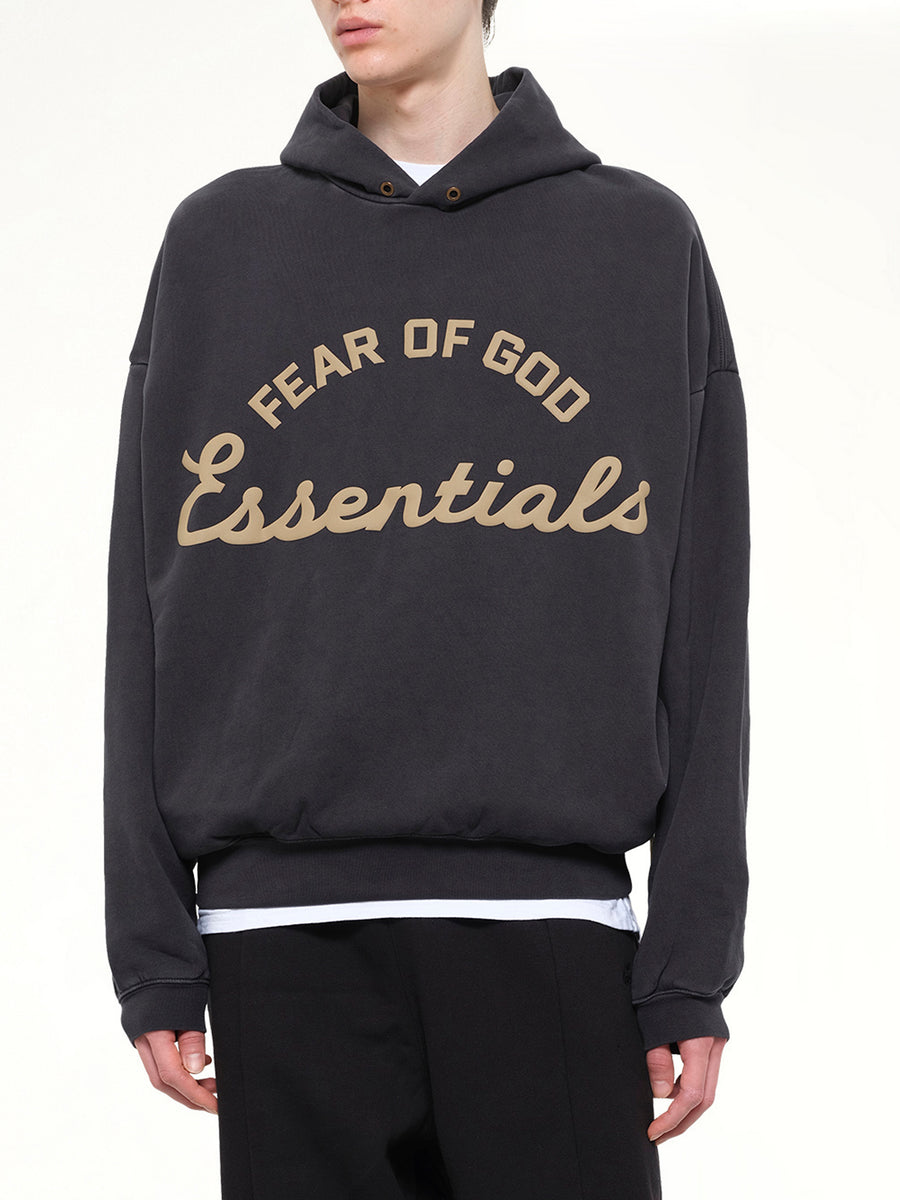Training 90's Hoodie in Faded Black