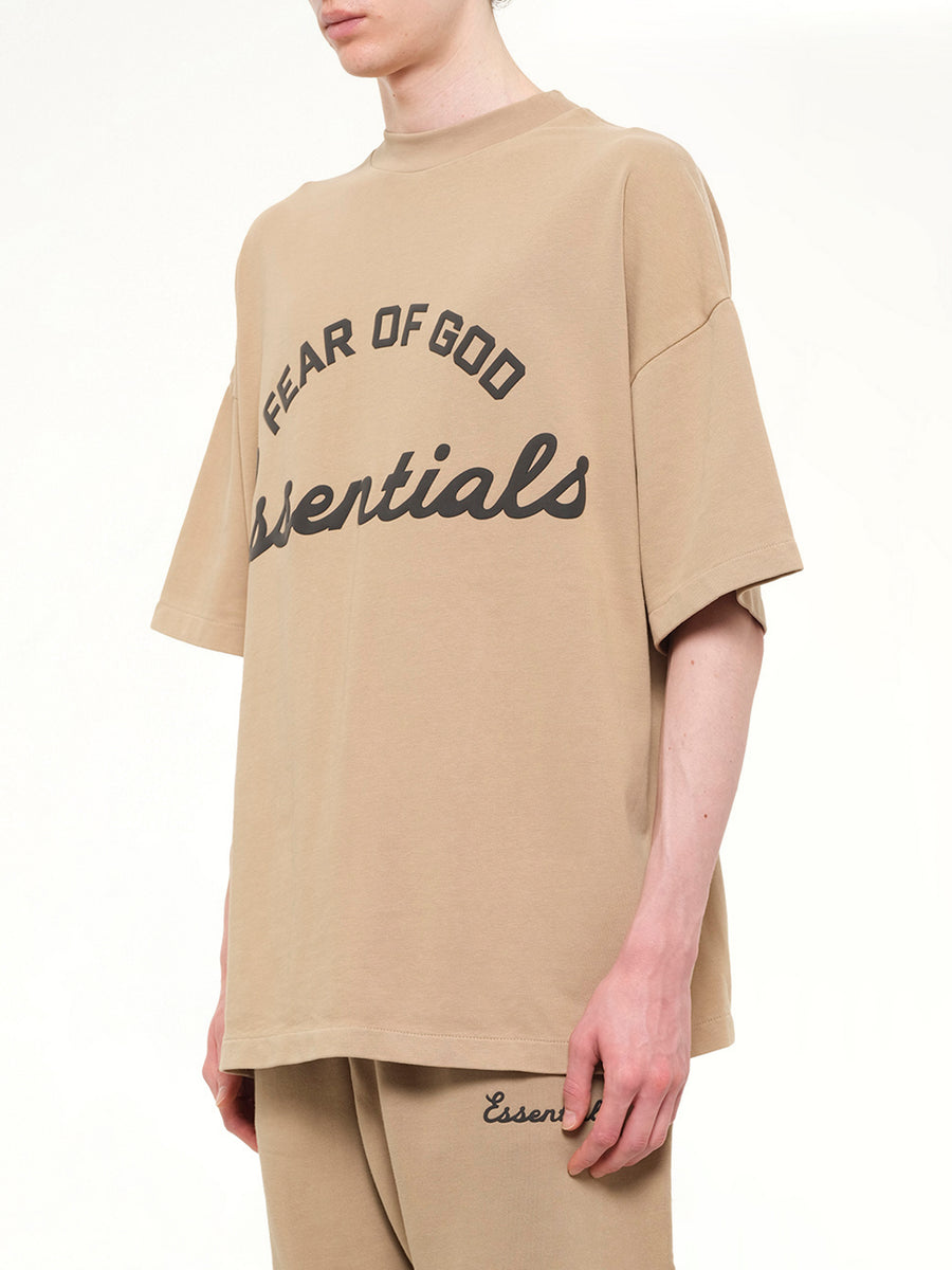Training 90's Short Sleeve T-Shirt in Faded Dune