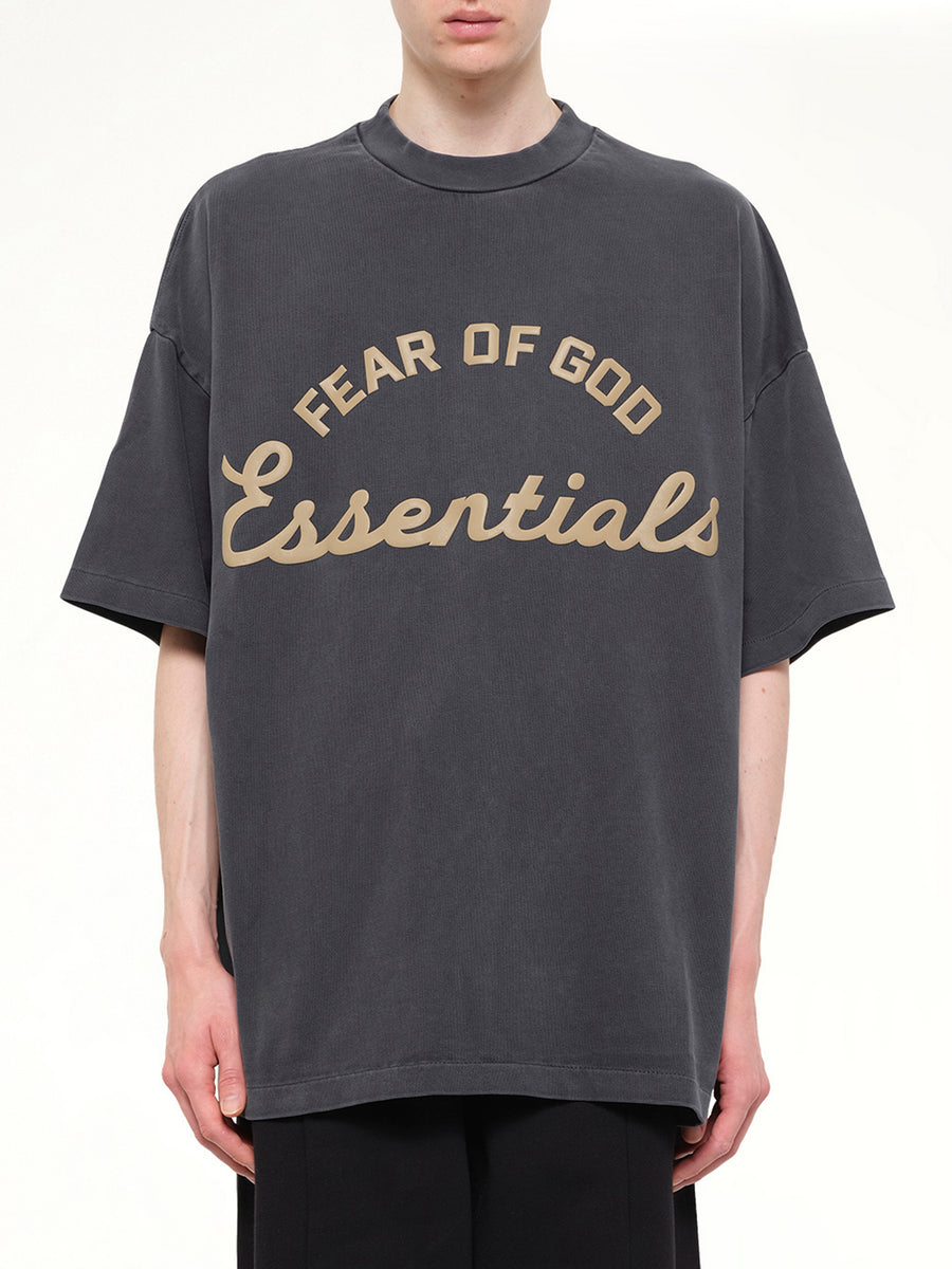 Training 90's Short Sleeve T-Shirt in Faded Iron Grey