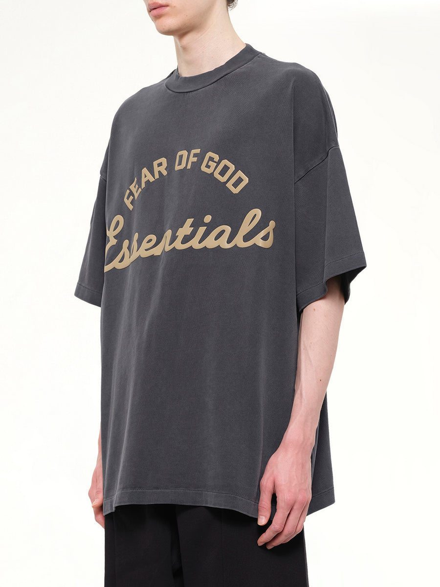 Training 90's Short Sleeve T-Shirt in Faded Iron Grey