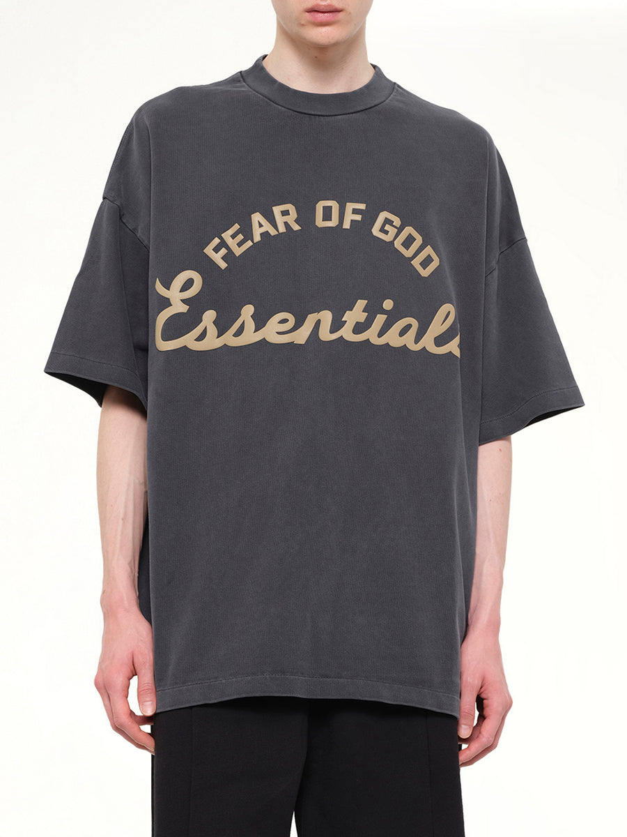 Training 90's Short Sleeve T-Shirt in Faded Iron Grey