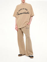 Training Classic Fit Flare Sweatpant in Faded Dune