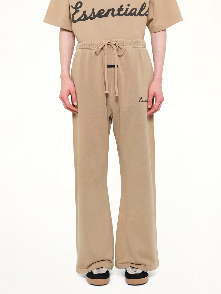 Training Classic Fit Flare Sweatpant in Faded Dune