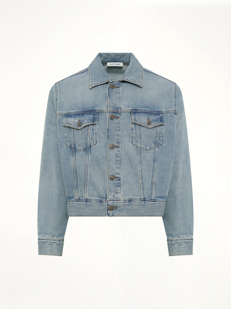 Classic Denim Jacket in Classic Blue