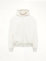 Signature Classic Full Zip Hoodie in Oatmeal Heather
