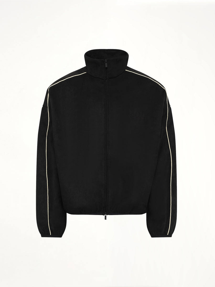 Signature Modern Track Jacket in Vintage Black