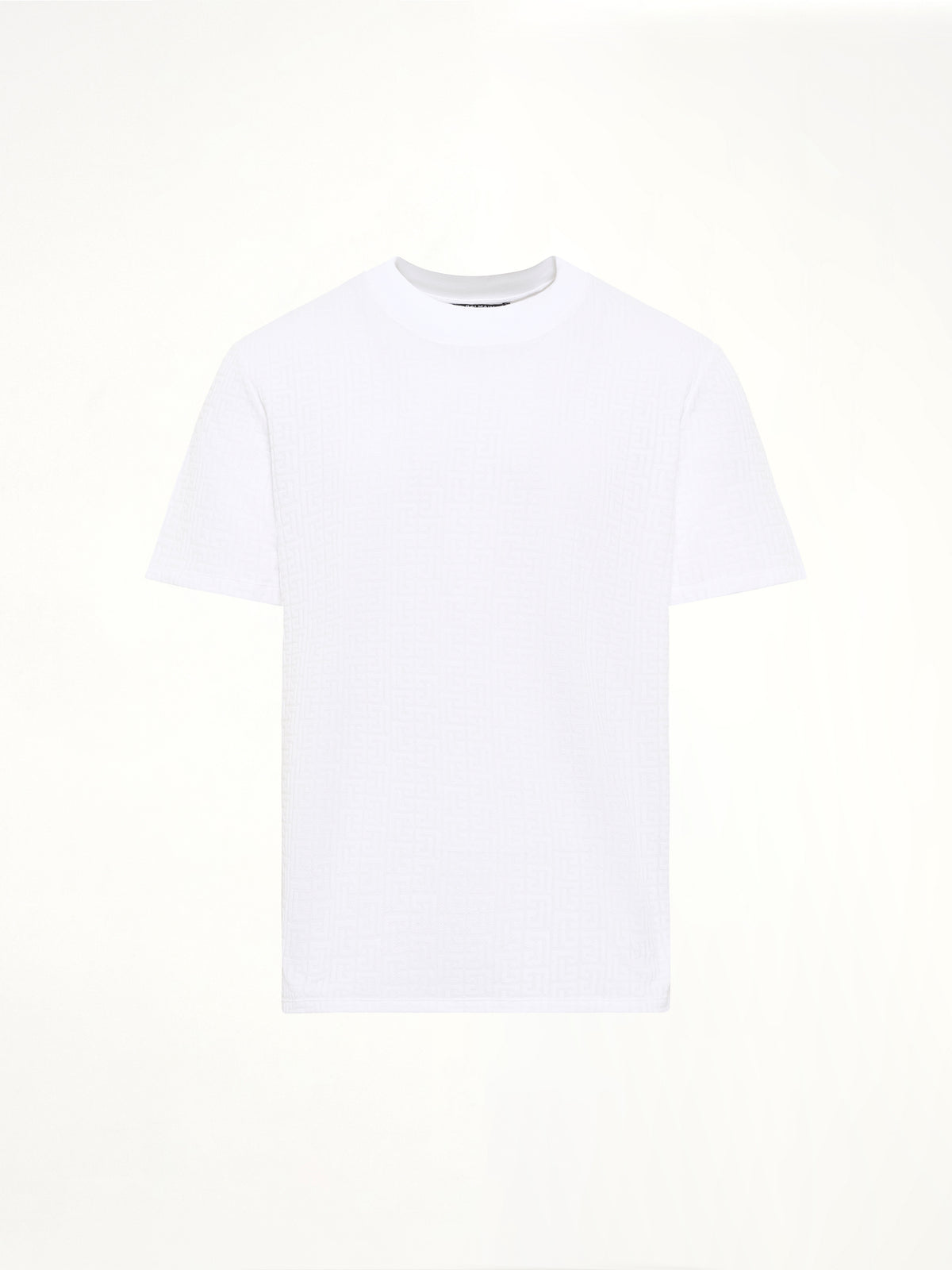 Monogram Sponge T-Shirt Reg Fit in White