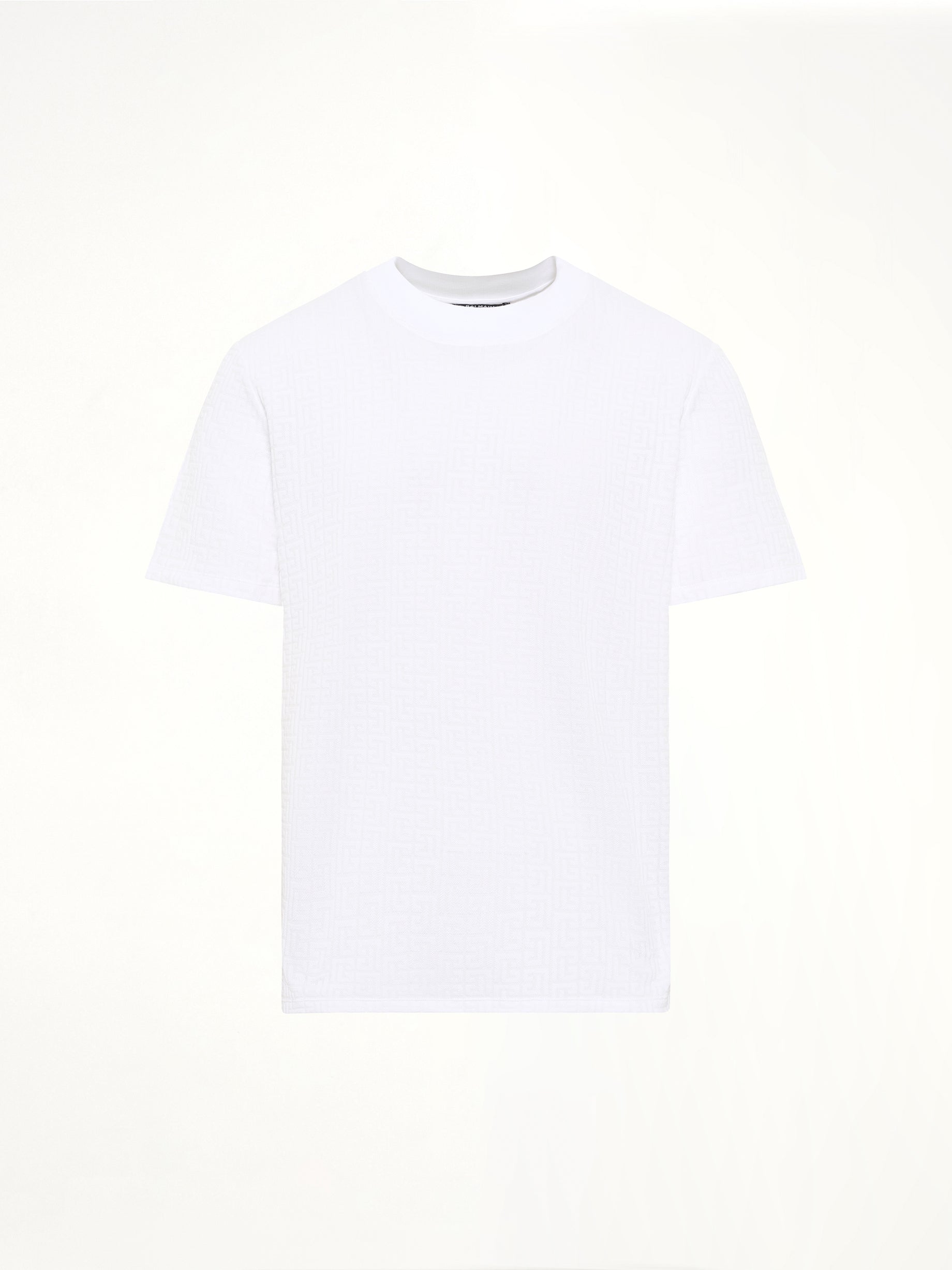 Monogram Sponge T-Shirt Reg Fit in White