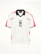 Spike Football Top in Flatt White