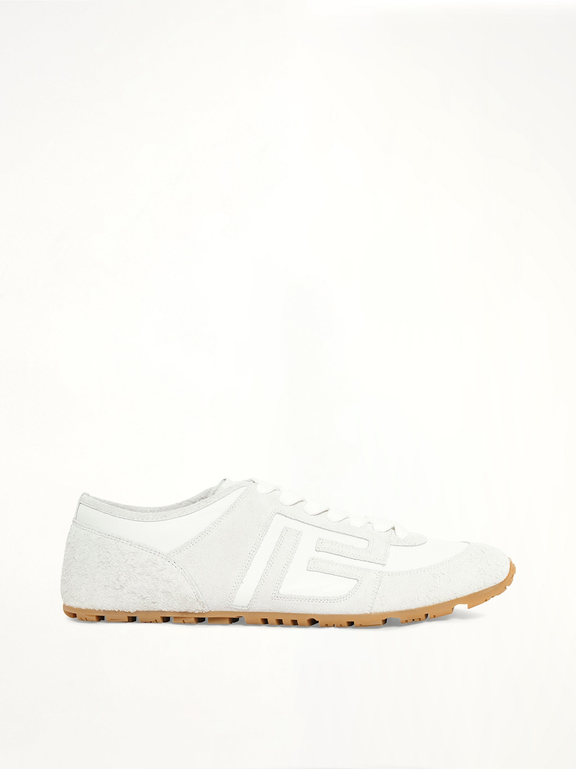 화이트 Racer 45 스니커즈