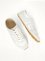화이트 Racer 45 스니커즈