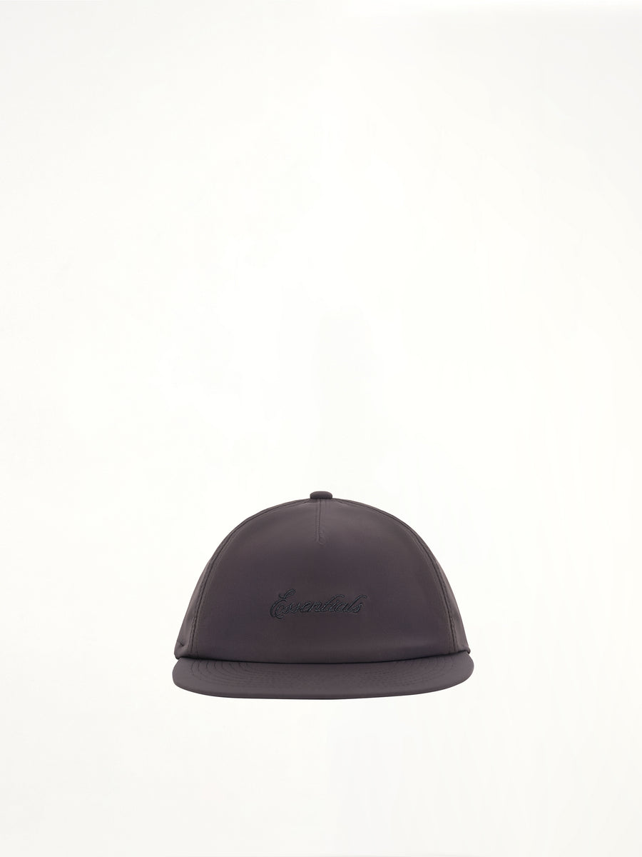 Signature 5 Panel Hat in Vintage Black