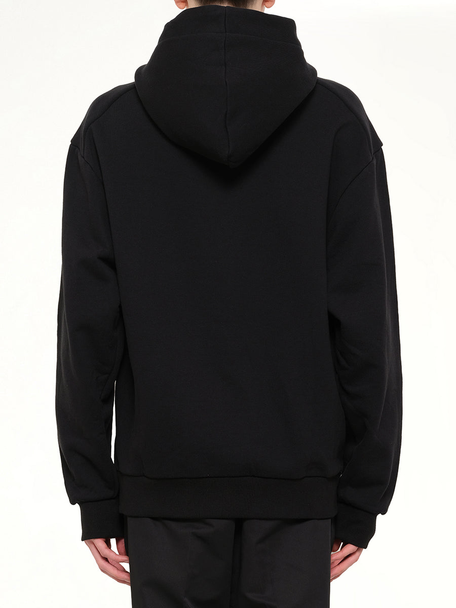 JuunJ Hoodie in in Black