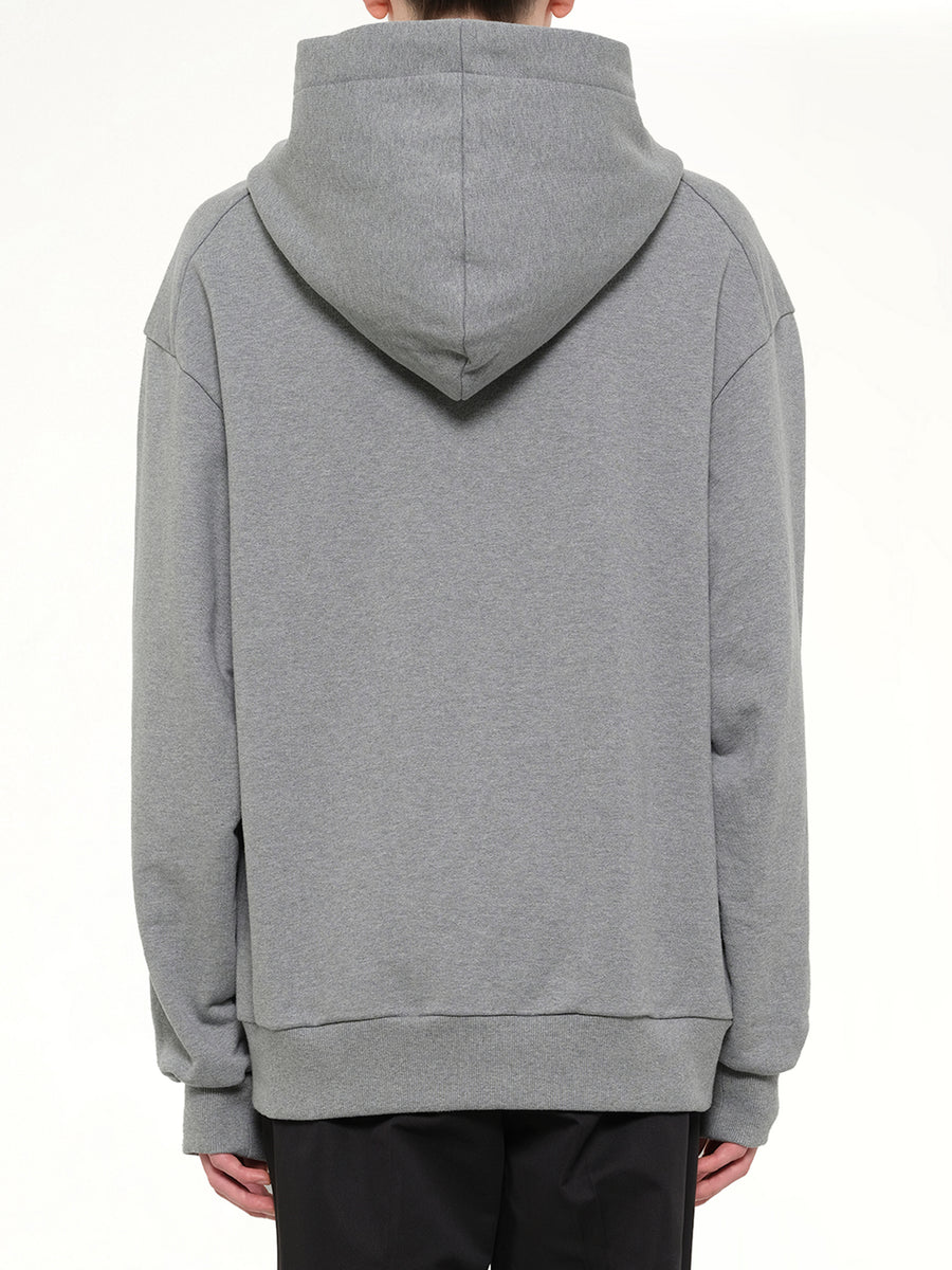 Wolf Hoodie in Grey