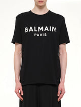 Big Balmain Paris Brush Sweatshirt Reg in Black