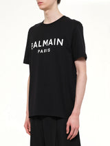 Big Balmain Paris Brush Sweatshirt Reg in Black