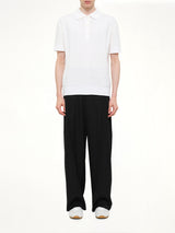 Monogram Vanise Knit Polo in White