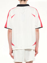 Spike Football Top in Flatt White