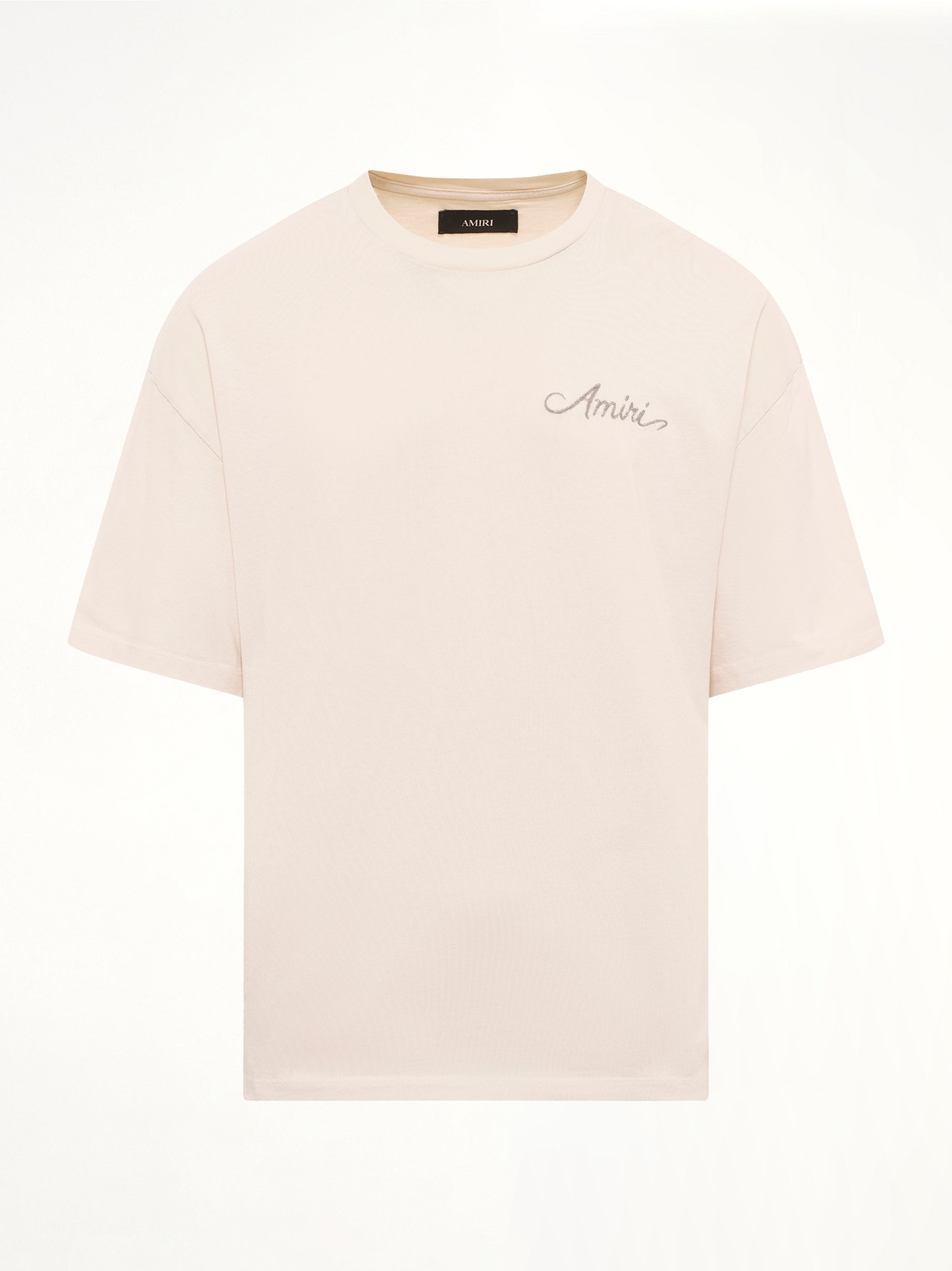 MA Quad Checkboard T-Shirt in Alabaster
