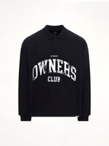 Owners橄榄球衫，喷射黑