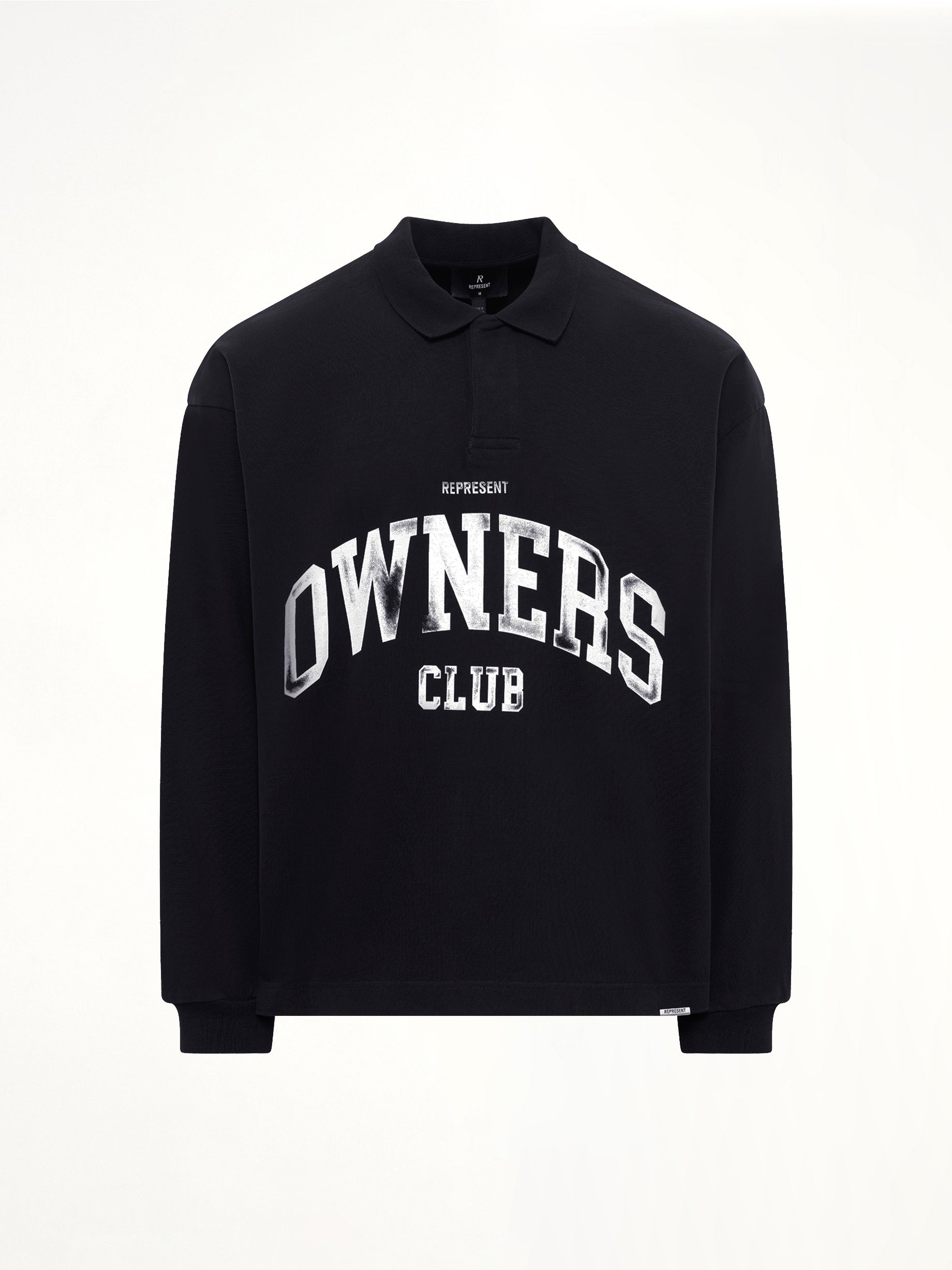 Owners橄榄球衫，喷射黑