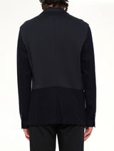 2 Button Jacket in Navy