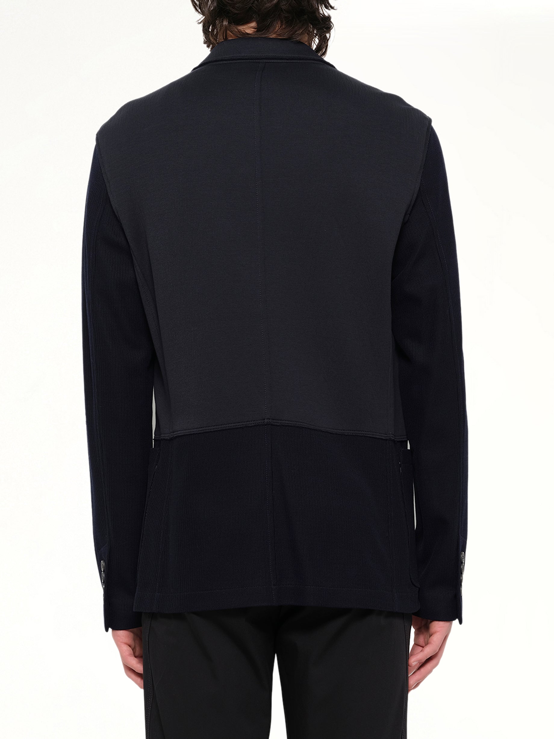 2 Button Jacket in Navy