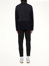 2 Button Jacket in Navy