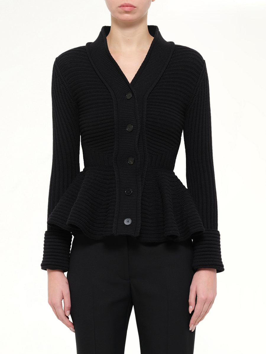 Alexander McQueen - Chunky Cardigan in Black