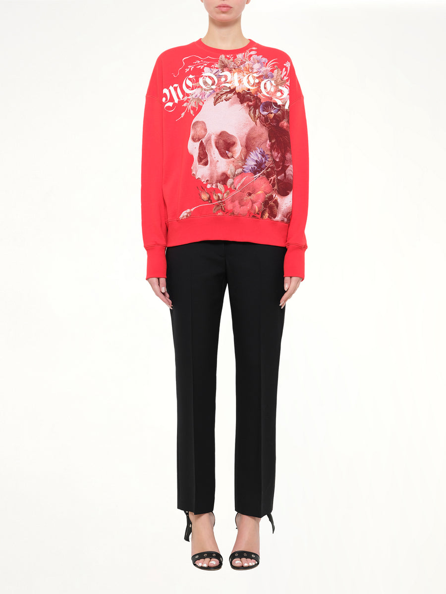 Alexander McQueen Dutch Masters Sweatshirt in Red