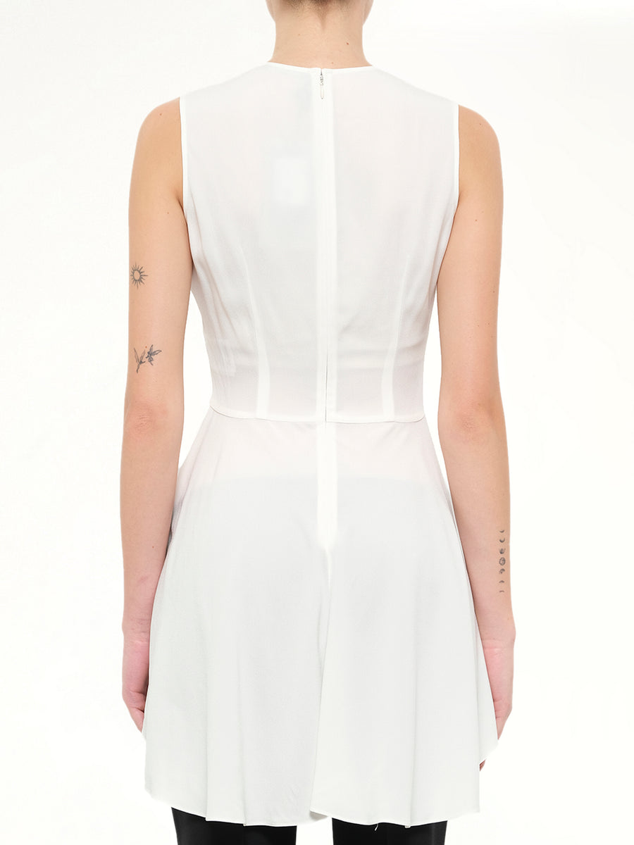 Alexander McQueen Top in Chalk
