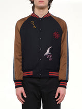 Baseball Jacket Cavalry in Navy