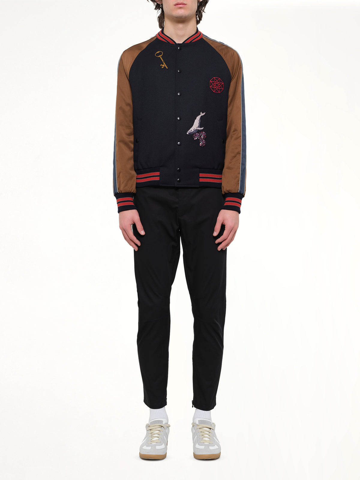 Baseball Jacket Cavalry in Navy