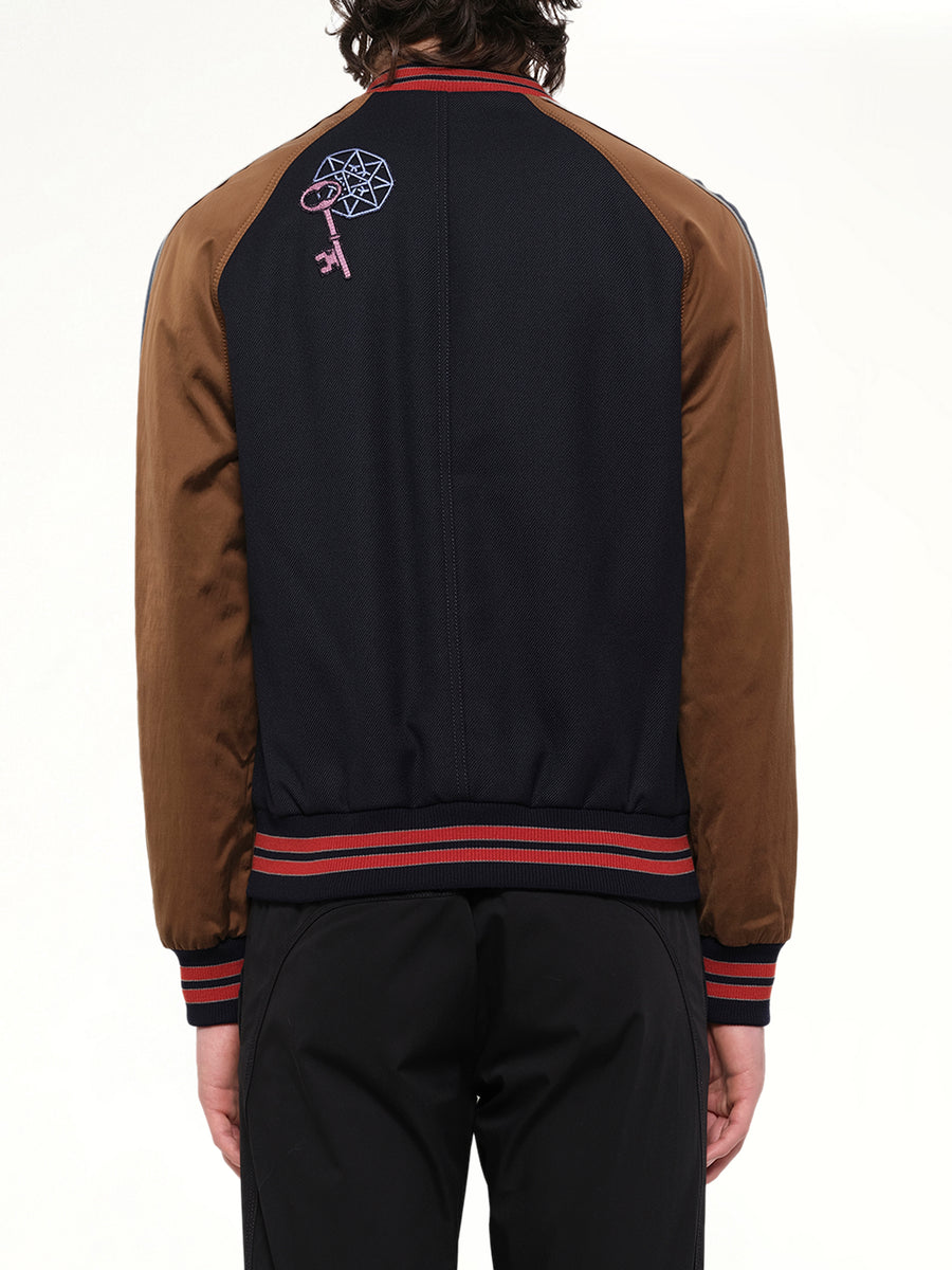 Baseball Jacket Cavalry in Navy
